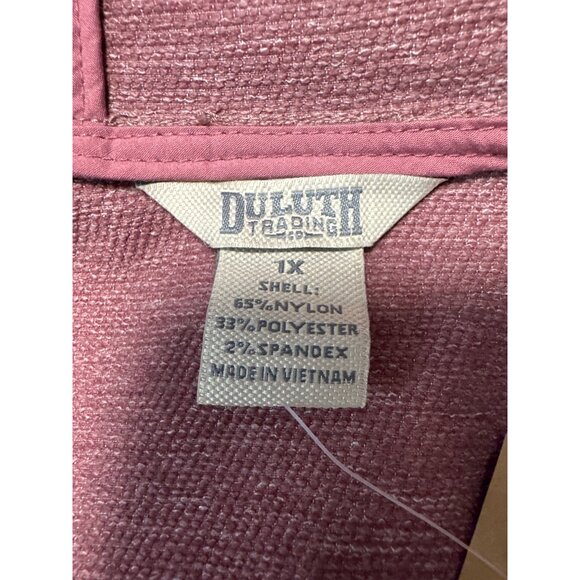 Duluth Trading Co Women's Plus Hooded Mist Master Jacket Size 1X - Picture 12 of 16